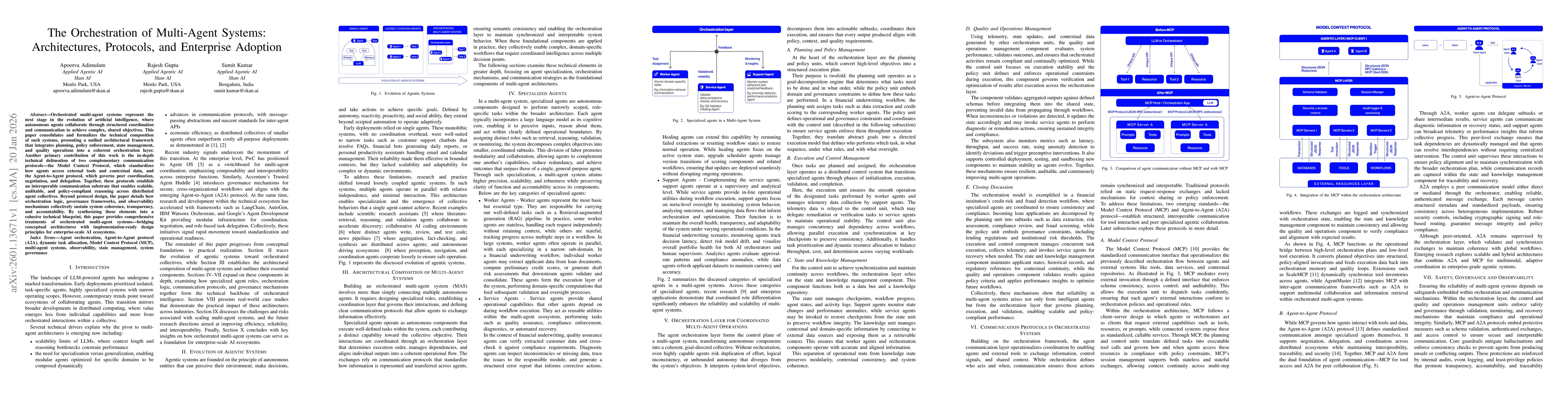Thumbnail for The Orchestration of Multi-Agent Systems: Architectures, Protocols, and Enterprise Adoption