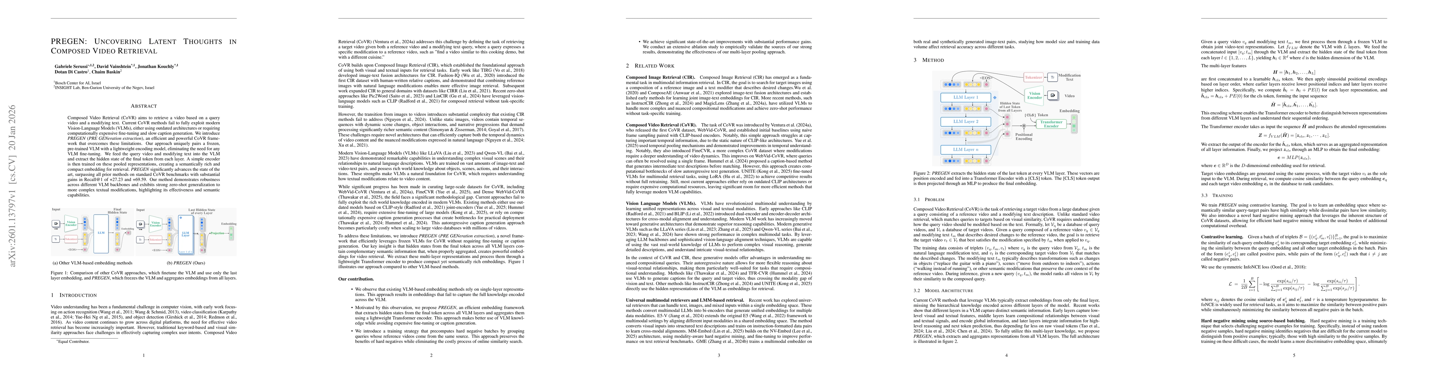 Thumbnail for PREGEN: Uncovering Latent Thoughts in Composed Video Retrieval