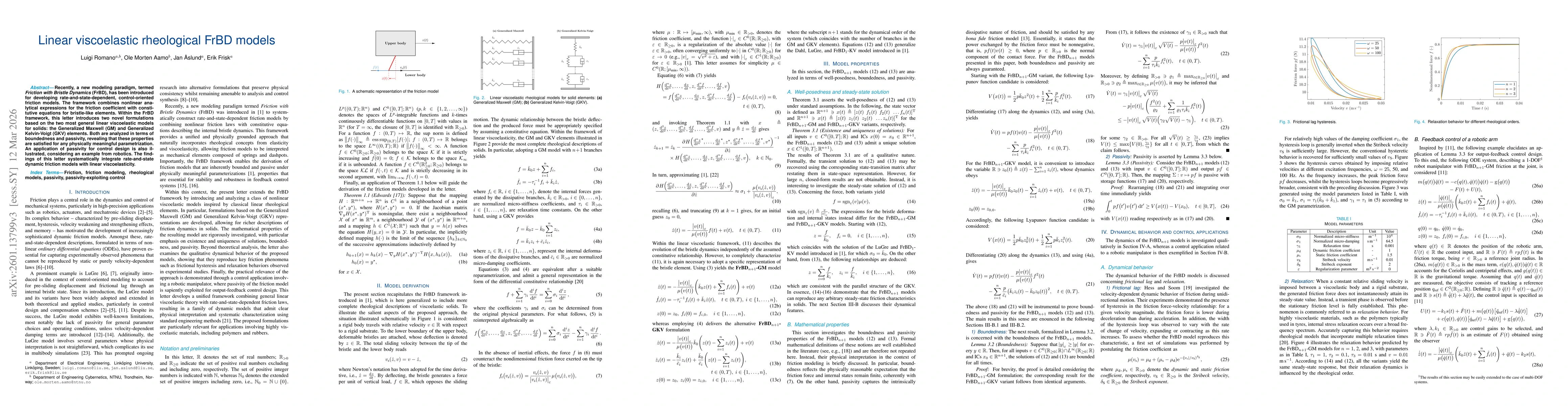 Thumbnail for Linear viscoelastic rheological FrBD models