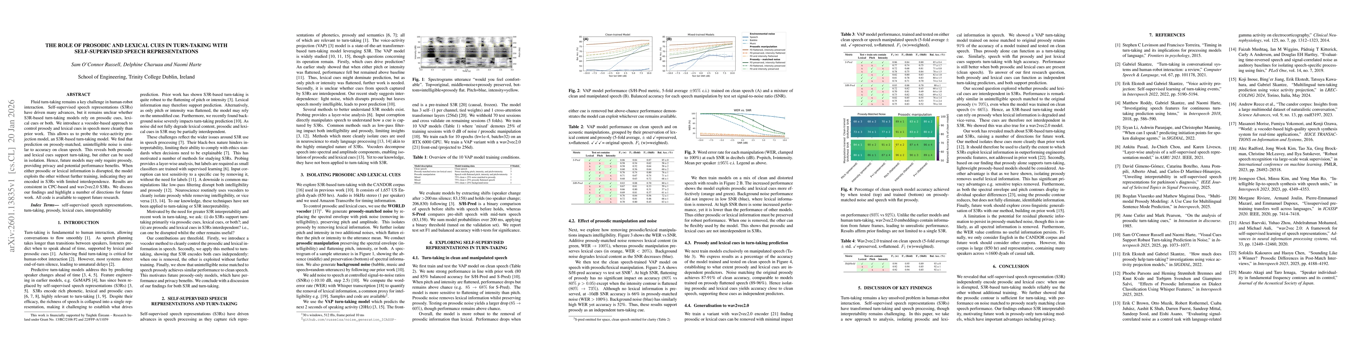 Thumbnail for The Role of Prosodic and Lexical Cues in Turn-Taking with Self-Supervised Speech Representations