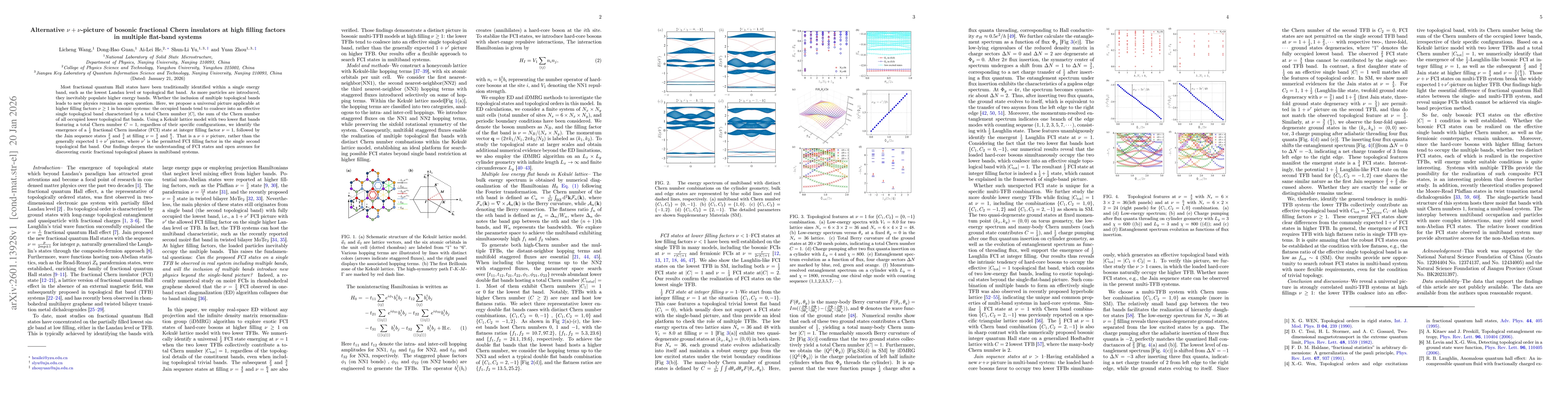 Thumbnail for Alternative $ν+ν$-picture of bosonic fractional Chern insulators at high filling factors in multiple flat-band systems