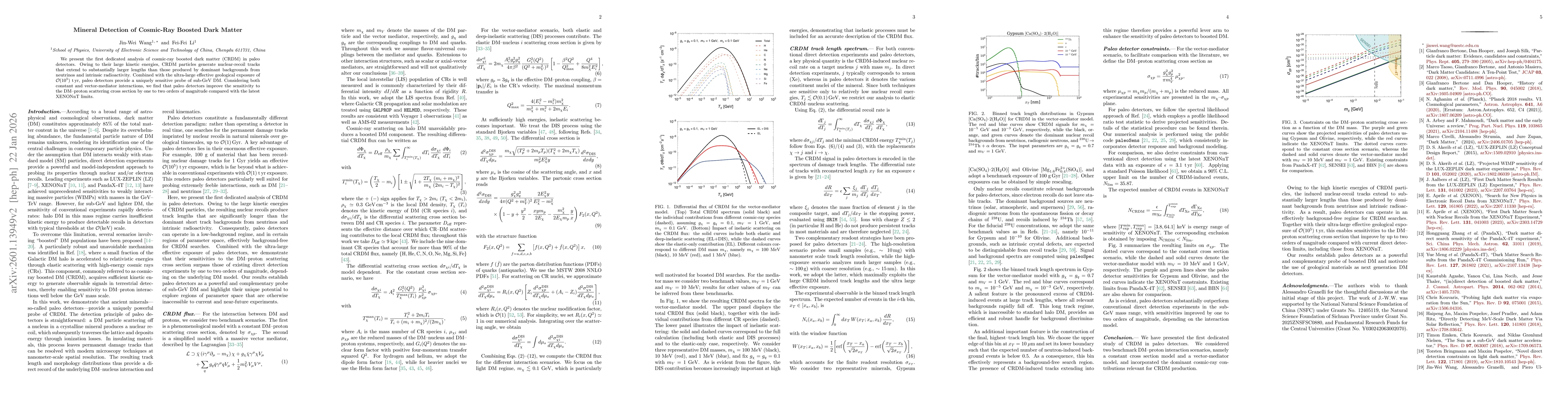 Thumbnail for Mineral Detection of Cosmic-Ray Boosted Dark Matter