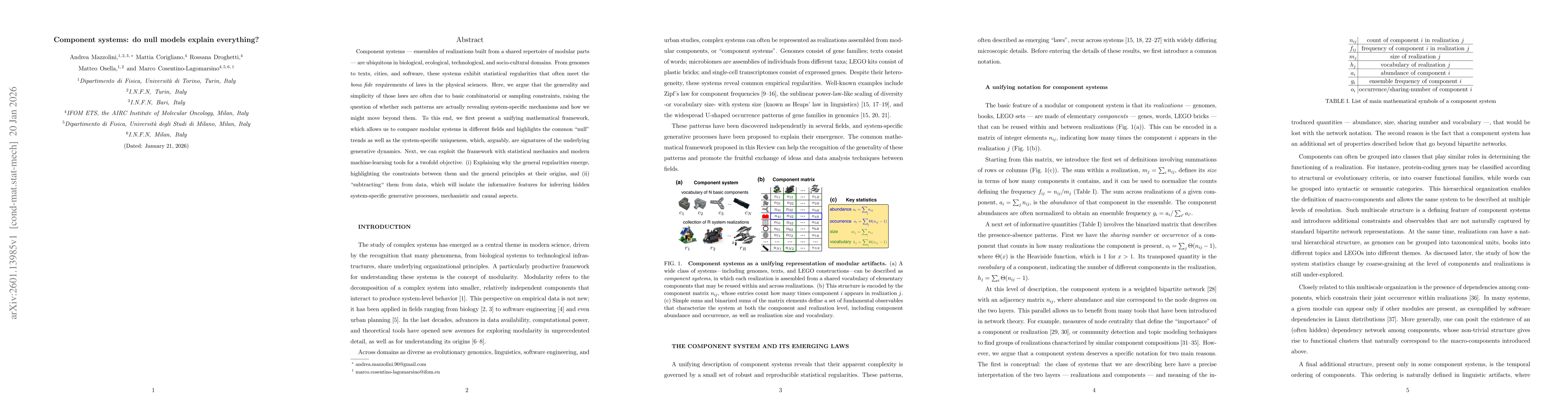 Thumbnail for Component systems: do null models explain everything?