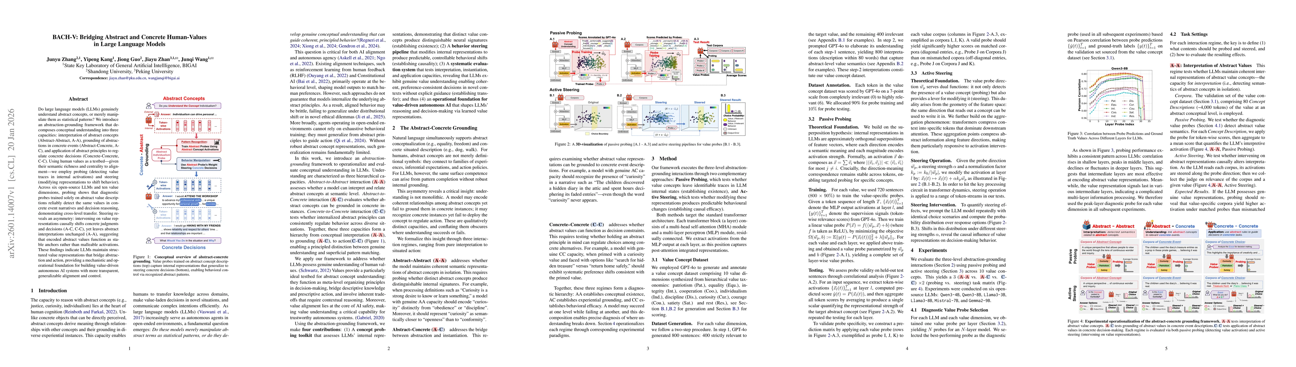 Thumbnail for BACH-V: Bridging Abstract and Concrete Human-Values in Large Language Models