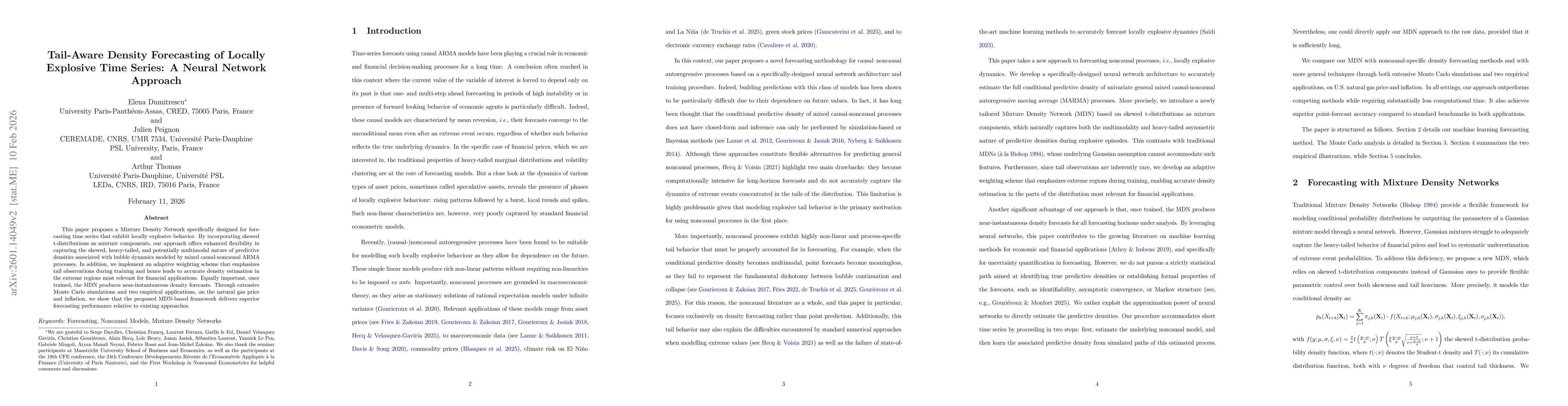 Thumbnail for Tail-Aware Density Forecasting of Locally Explosive Time Series: A Neural Network Approach