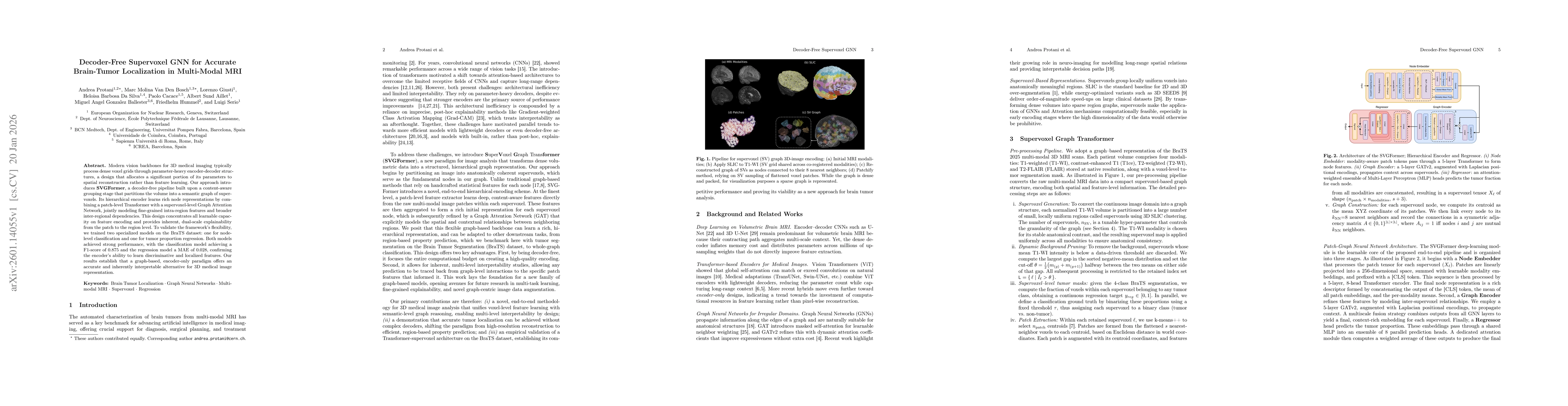 Thumbnail for Decoder-Free Supervoxel GNN for Accurate Brain-Tumor Localization in Multi-Modal MRI