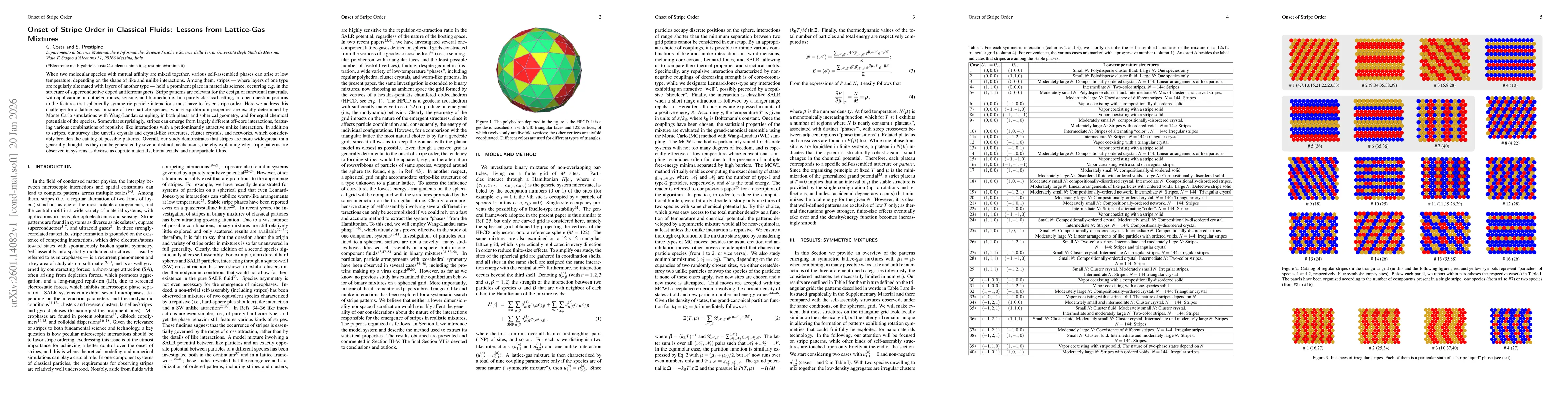 Thumbnail for Onset of stripe order in classical fluids: Lessons from lattice-gas mixtures
