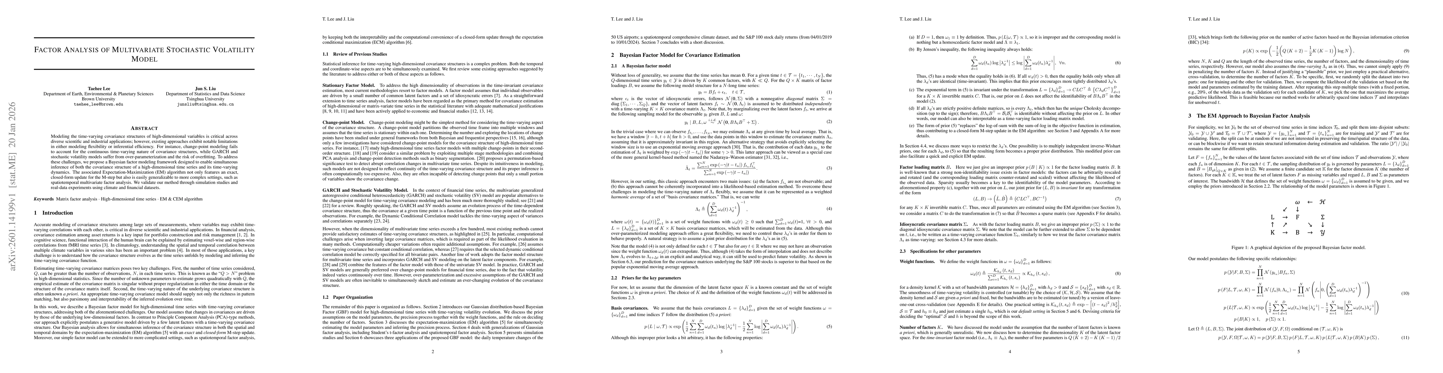 Thumbnail for Factor Analysis of Multivariate Stochastic Volatility Model