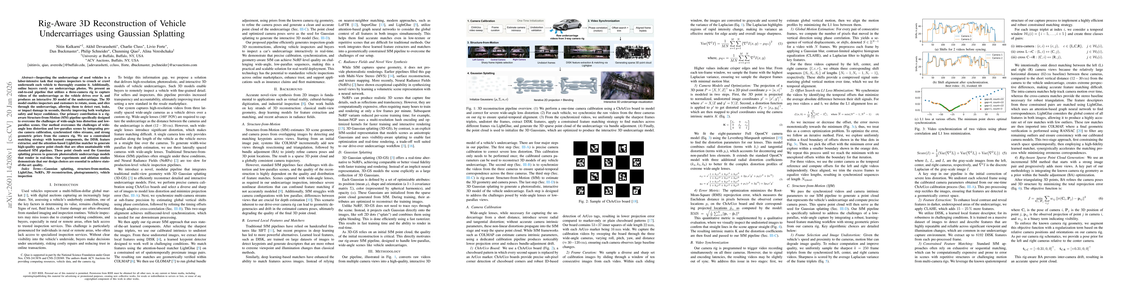 Thumbnail for Rig-Aware 3D Reconstruction of Vehicle Undercarriages using Gaussian Splatting