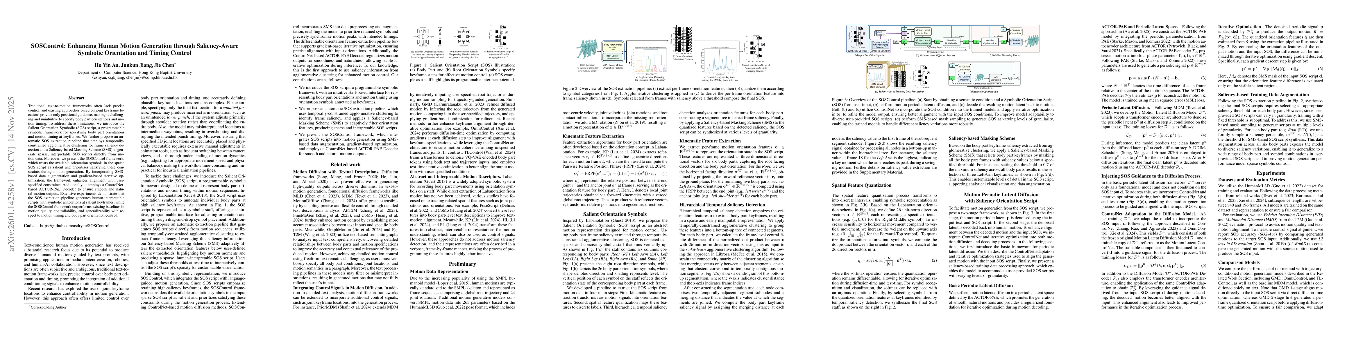 Thumbnail for SOSControl: Enhancing Human Motion Generation through Saliency-Aware Symbolic Orientation and Timing Control