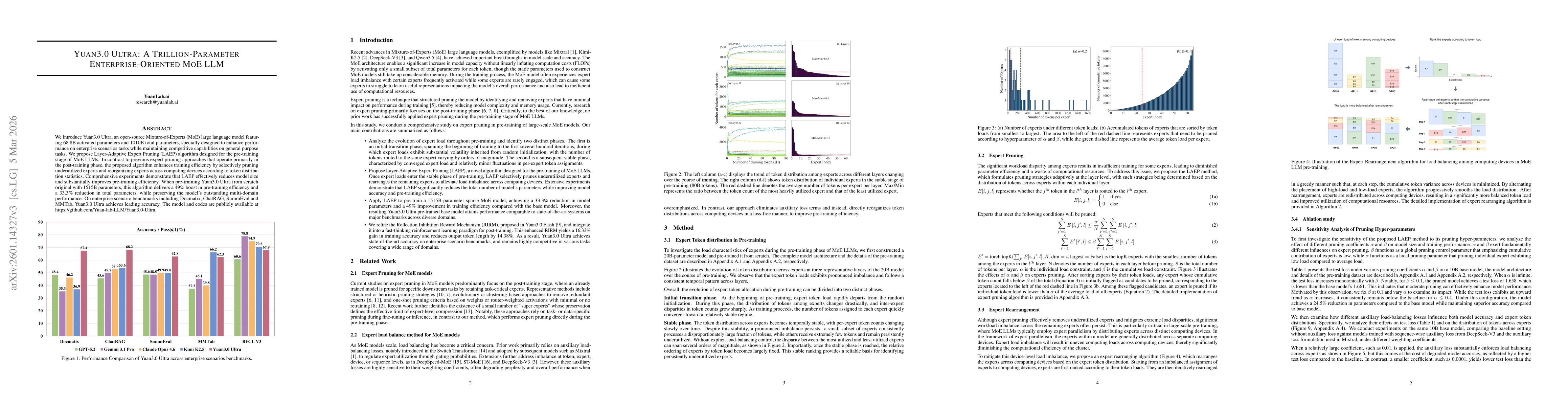 Thumbnail for Layer-adaptive Expert Pruning for Pre-Training of Mixture-of-Experts Large Language Models