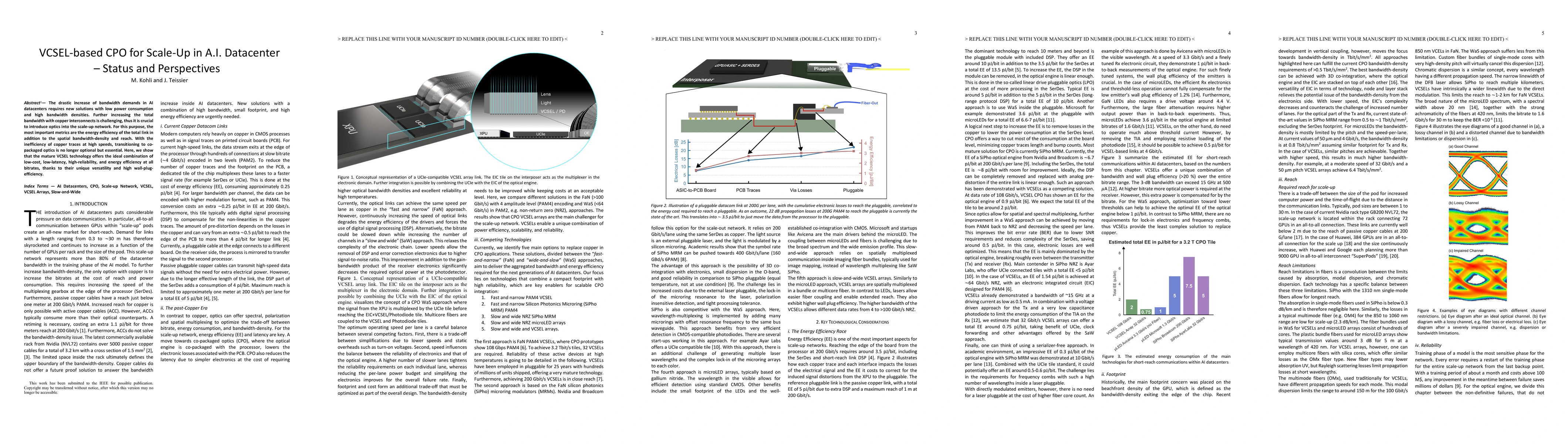 Thumbnail for VCSEL-based CPO for Scale-Up in A.I. Datacenter. Status and Perspectives