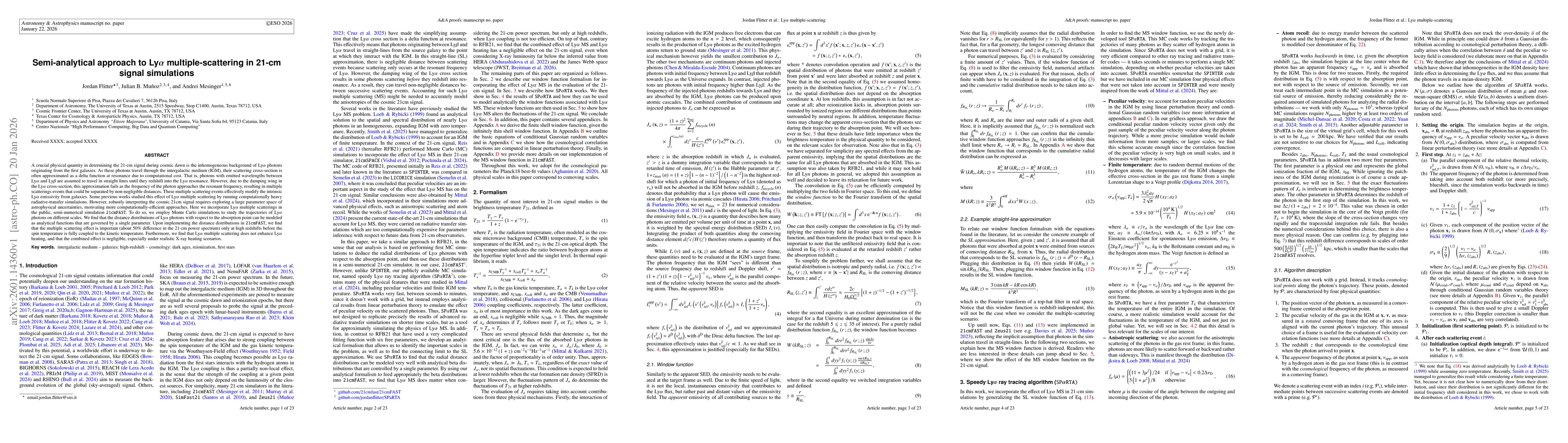 Thumbnail for Semi-analytical approach to Ly$α$ multiple-scattering in 21-cm signal simulations