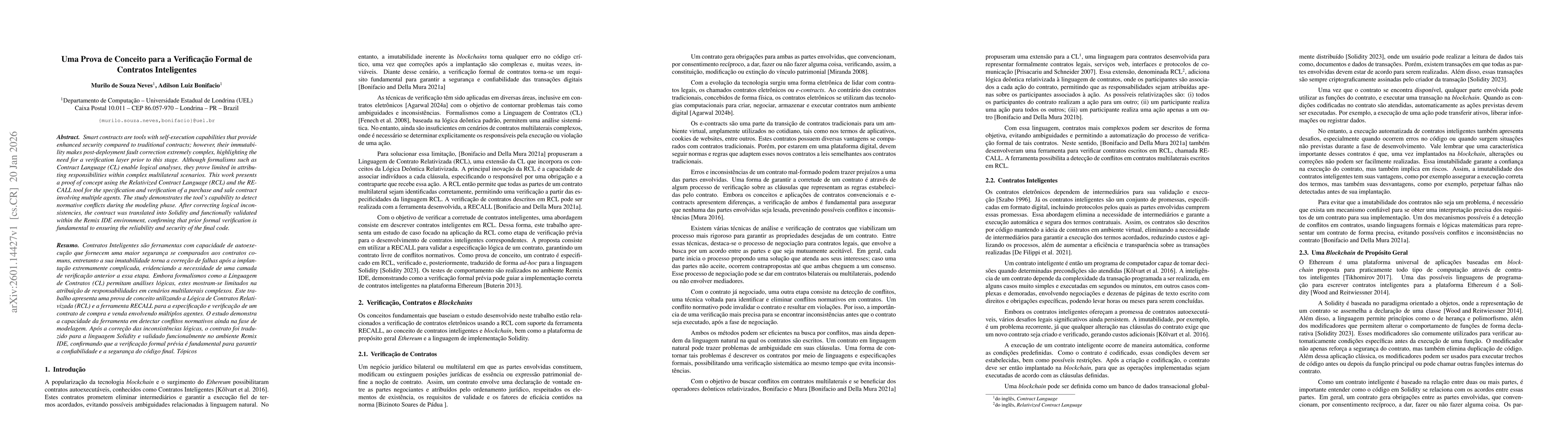 Thumbnail for Uma Prova de Conceito para a Verificação Formal de Contratos Inteligentes