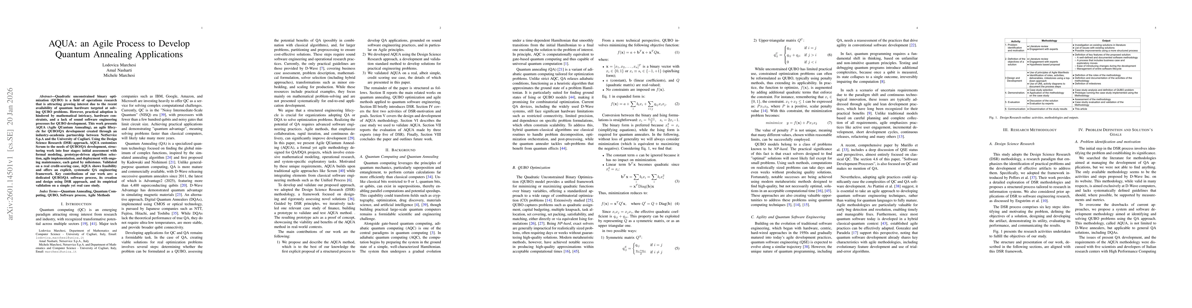 Thumbnail for AQUA: an Agile Process to Develop Quantum Annealing Applications