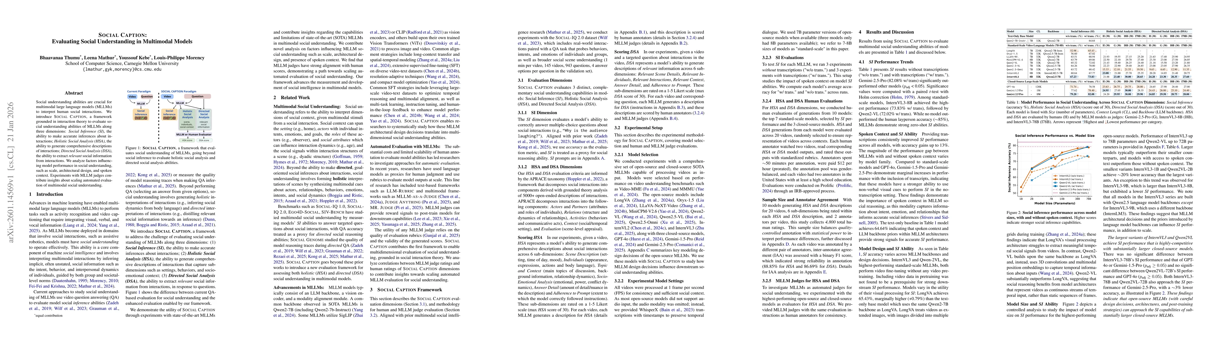 Thumbnail for Social Caption: Evaluating Social Understanding in Multimodal Models
