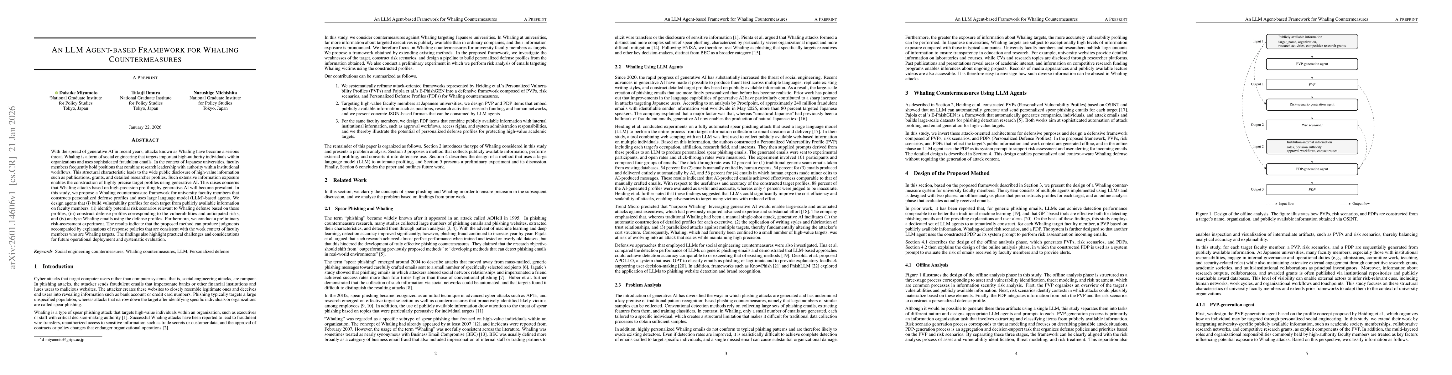 Thumbnail for An LLM Agent-based Framework for Whaling Countermeasures