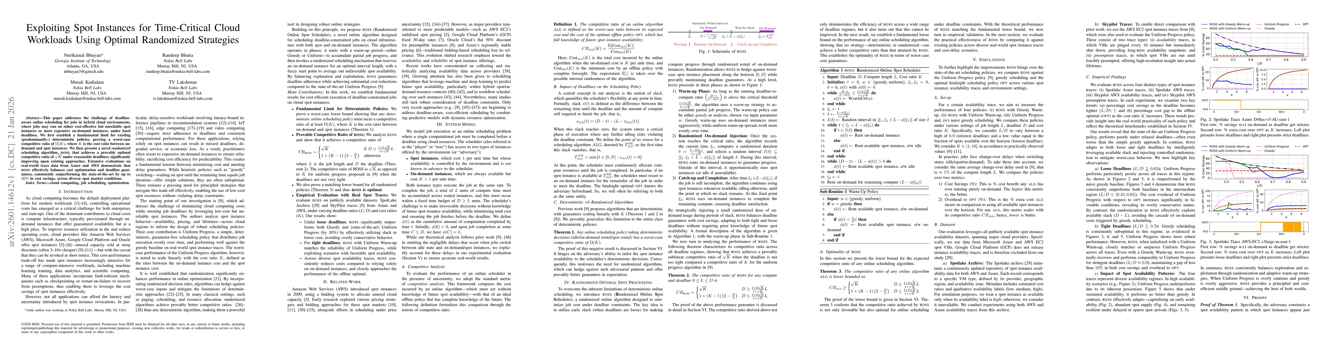 Thumbnail for Exploiting Spot Instances for Time-Critical Cloud Workloads Using Optimal Randomized Strategies
