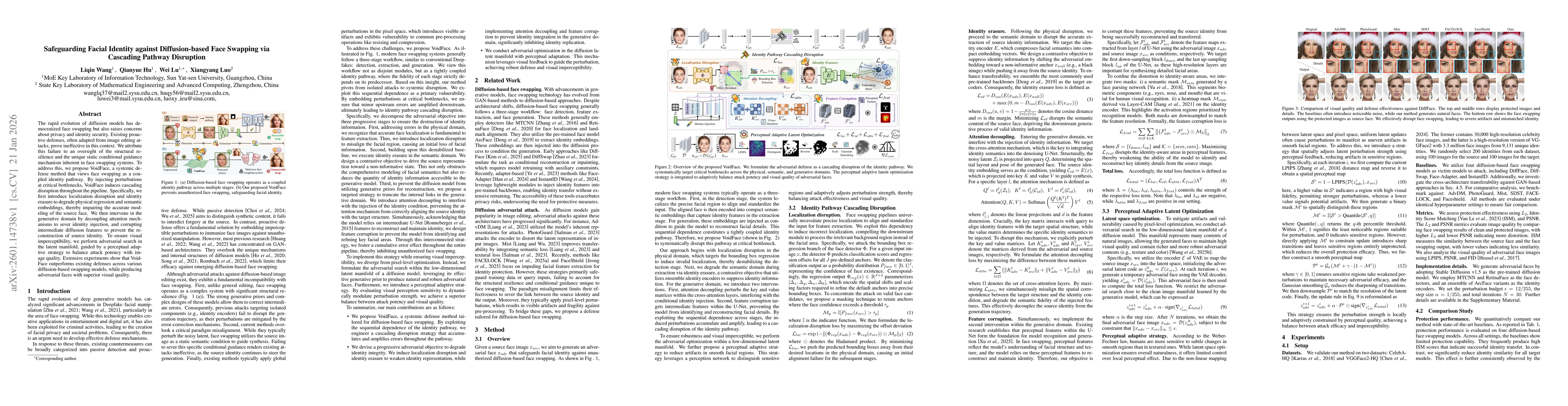 Thumbnail for Safeguarding Facial Identity against Diffusion-based Face Swapping via Cascading Pathway Disruption