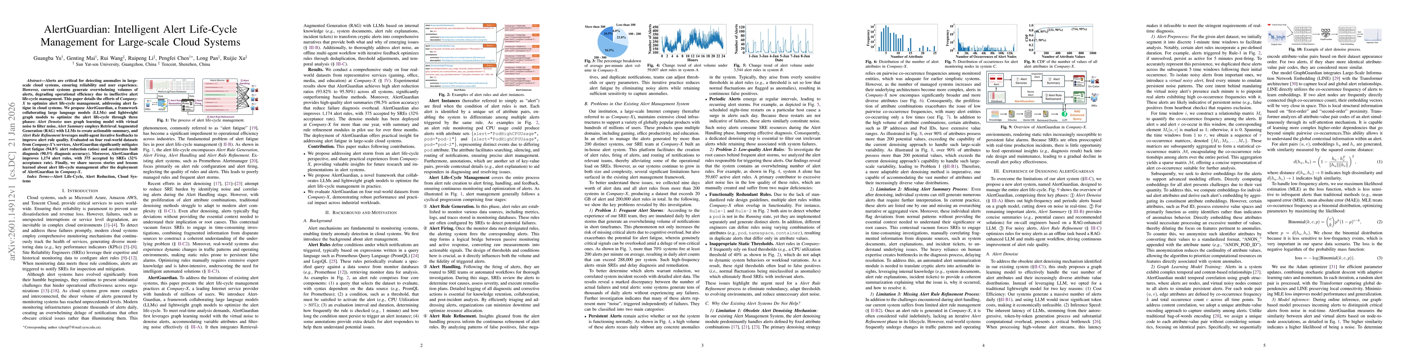 Thumbnail for AlertGuardian: Intelligent Alert Life-Cycle Management for Large-scale Cloud Systems