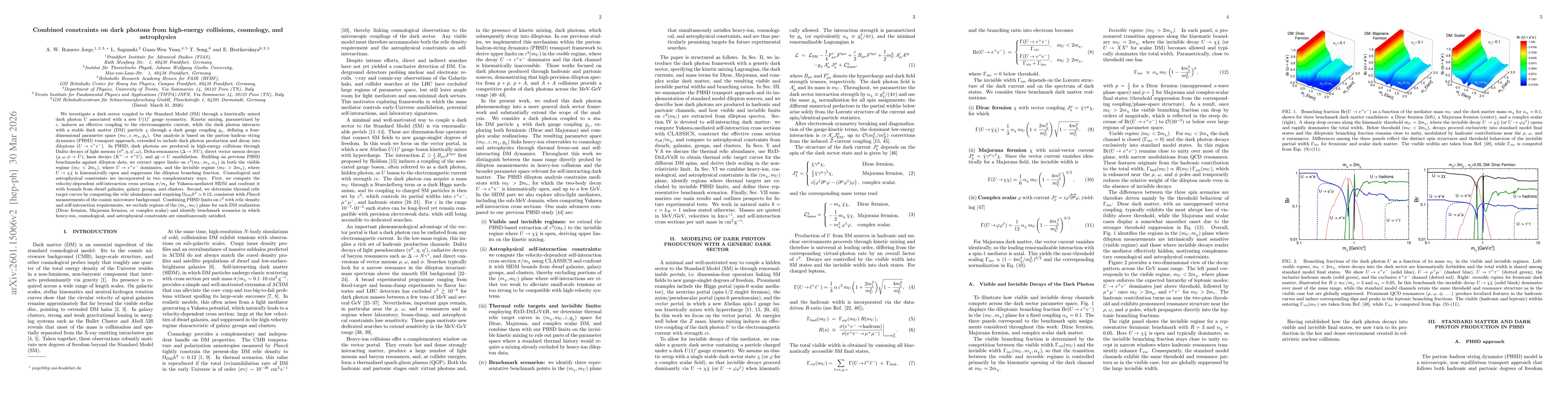 Thumbnail for Combined constraints on dark photons from high-energy collisions, cosmology, and astrophysics