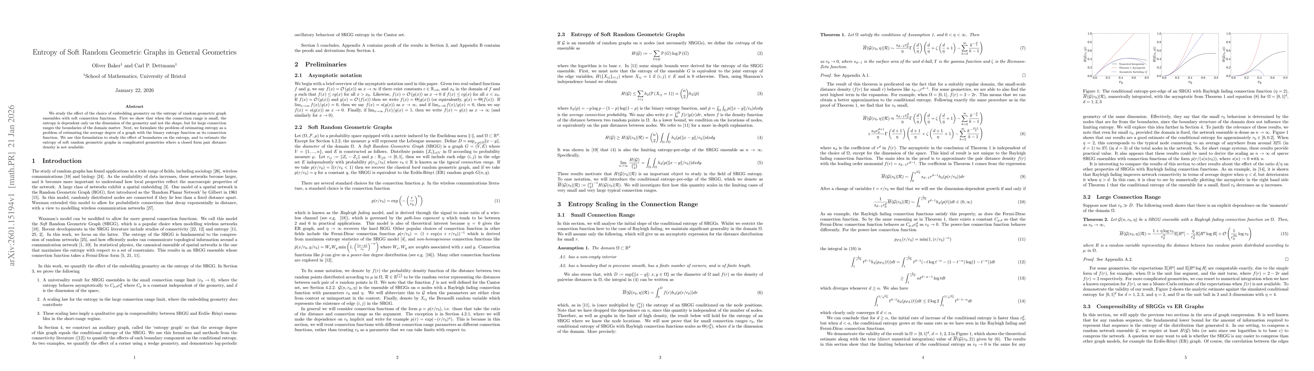 Thumbnail for Entropy of Soft Random Geometric Graphs in General Geometries