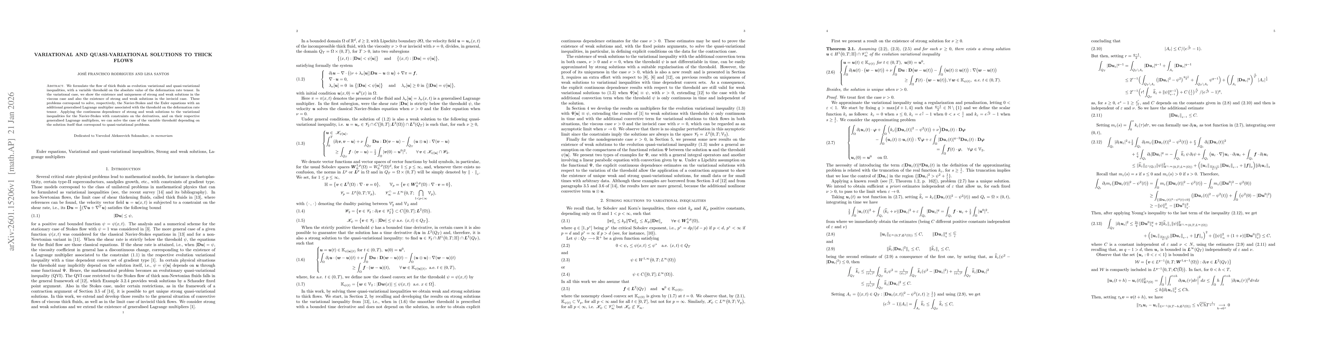 Thumbnail for Variational and Quasi-variational solutions to thick flows