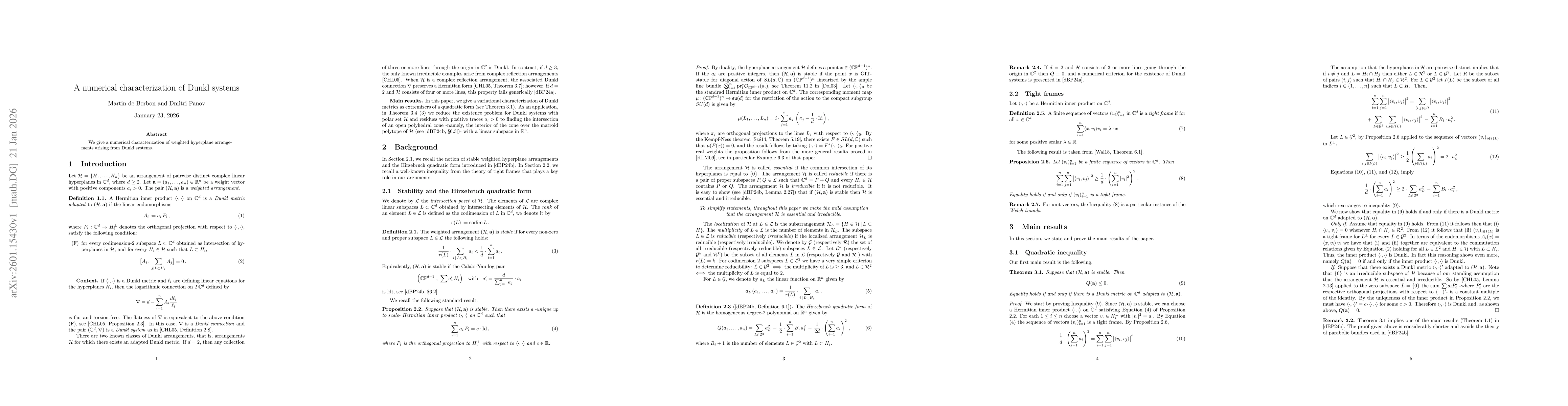 Thumbnail for A numerical characterization of Dunkl systems