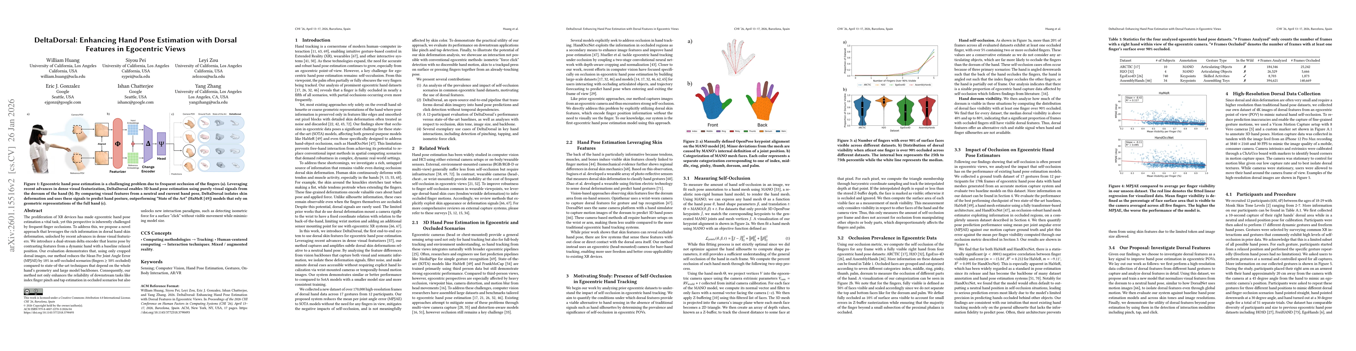 Thumbnail for DeltaDorsal: Enhancing Hand Pose Estimation with Dorsal Features in Egocentric Views