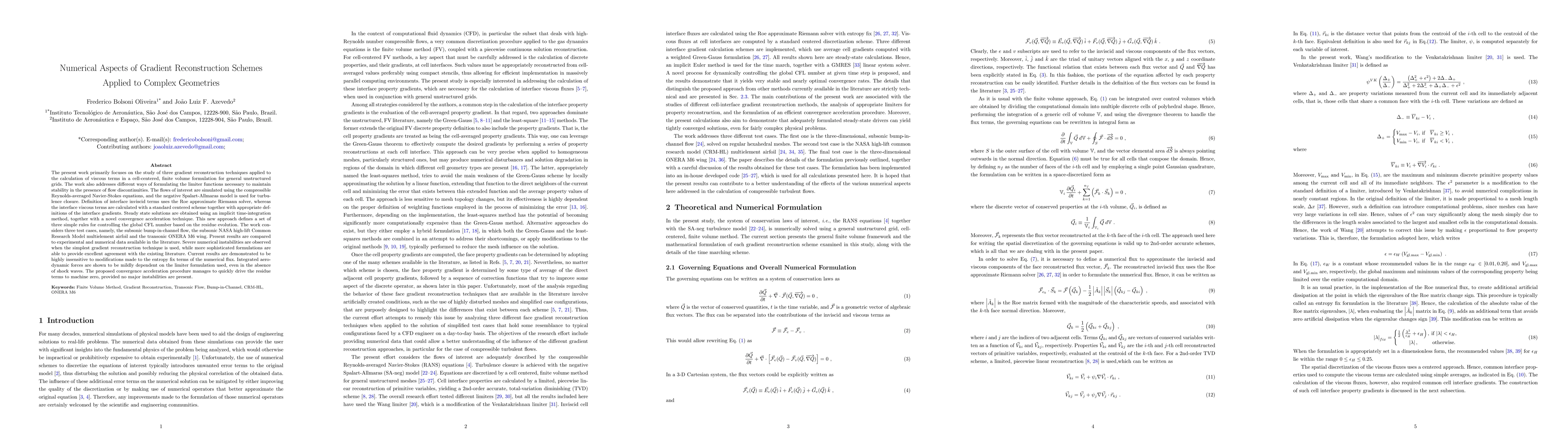 Thumbnail for Numerical Aspects of Gradient Reconstruction Schemes Applied to Complex Geometries