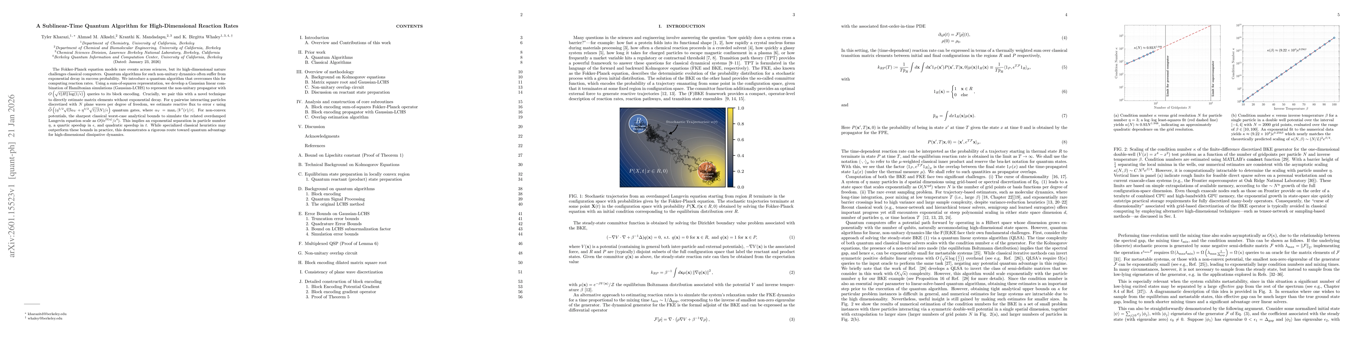 Thumbnail for A Sublinear-Time Quantum Algorithm for High-Dimensional Reaction Rates