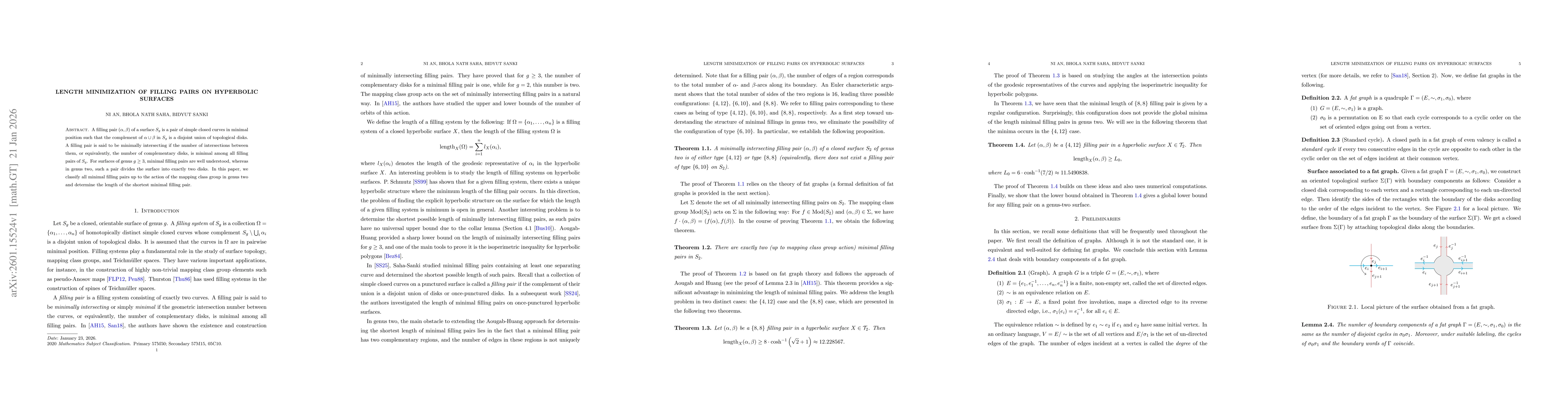 Thumbnail for Length minimization of filling pairs on hyperbolic surfaces