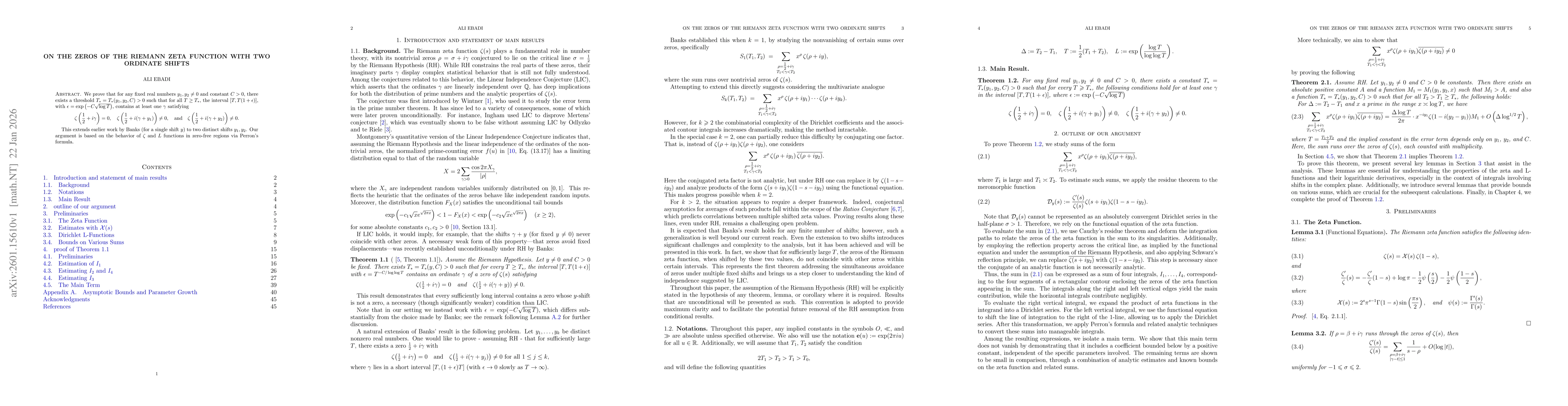 Thumbnail for On the Zeros of the Riemann Zeta Function with Two Ordinate Shifts