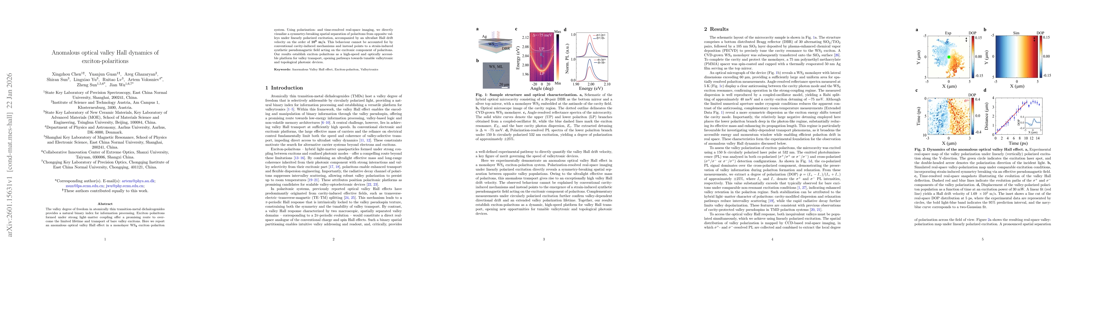 Thumbnail for Anomalous valley Hall dynamics of exciton-polaritons