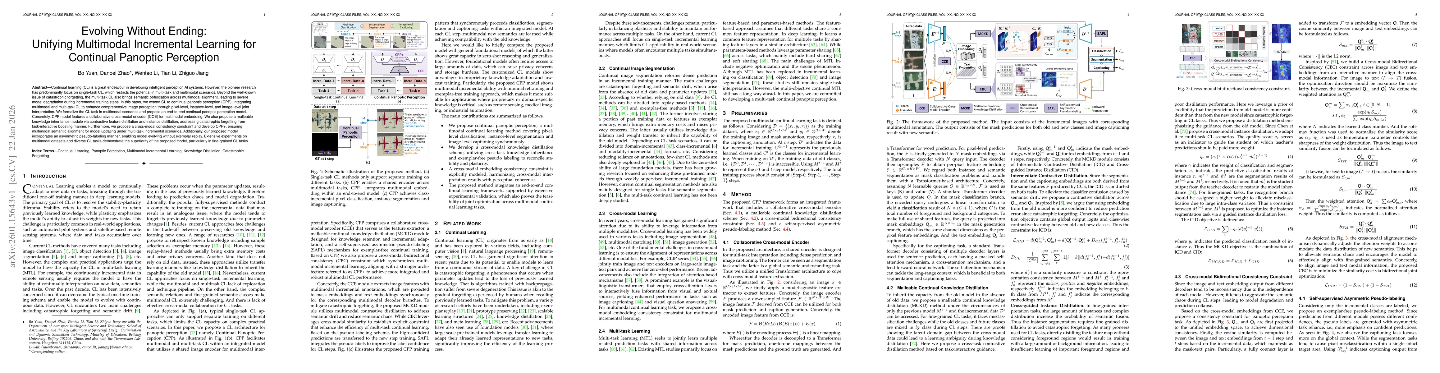 Thumbnail for Evolving Without Ending: Unifying Multimodal Incremental Learning for Continual Panoptic Perception