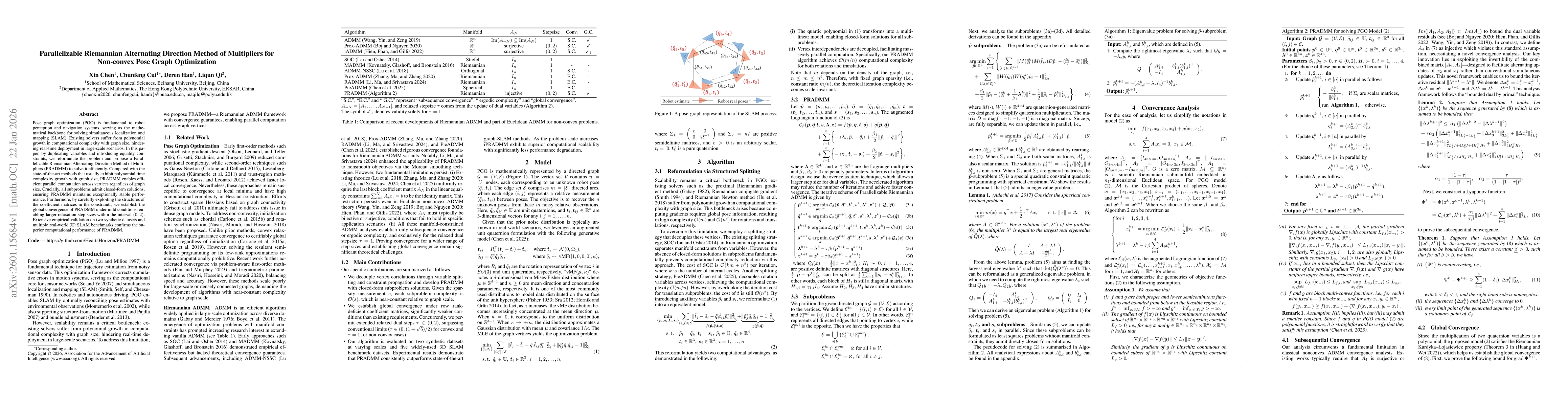 Thumbnail for Parallelizable Riemannian Alternating Direction Method of Multipliers for Non-convex Pose Graph Optimization