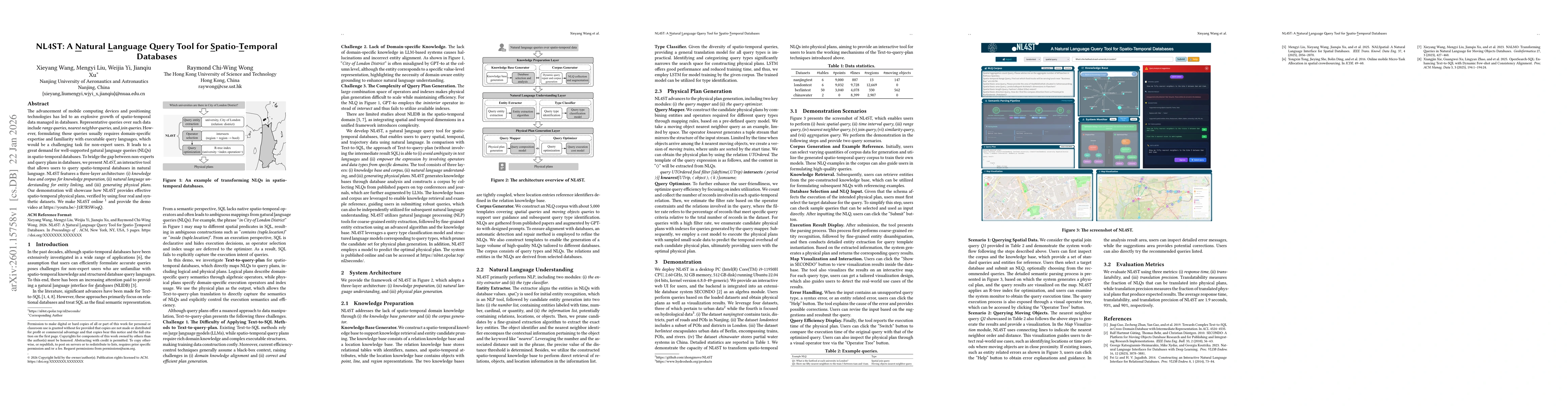 Thumbnail for NL4ST: A Natural Language Query Tool for Spatio-Temporal Databases