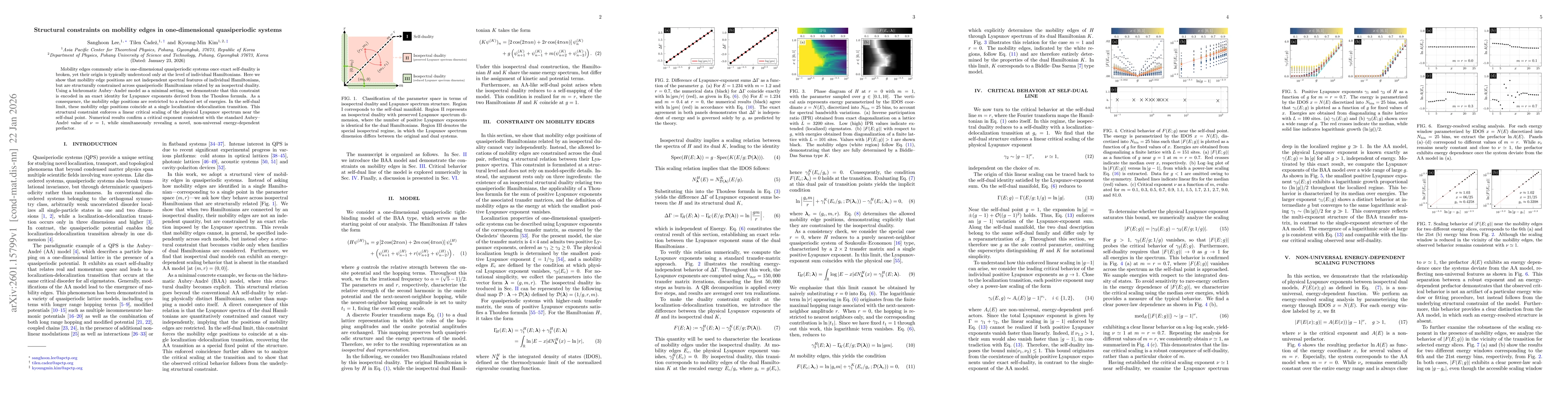 Thumbnail for Structural constraints on mobility edges in one-dimensional quasiperiodic systems