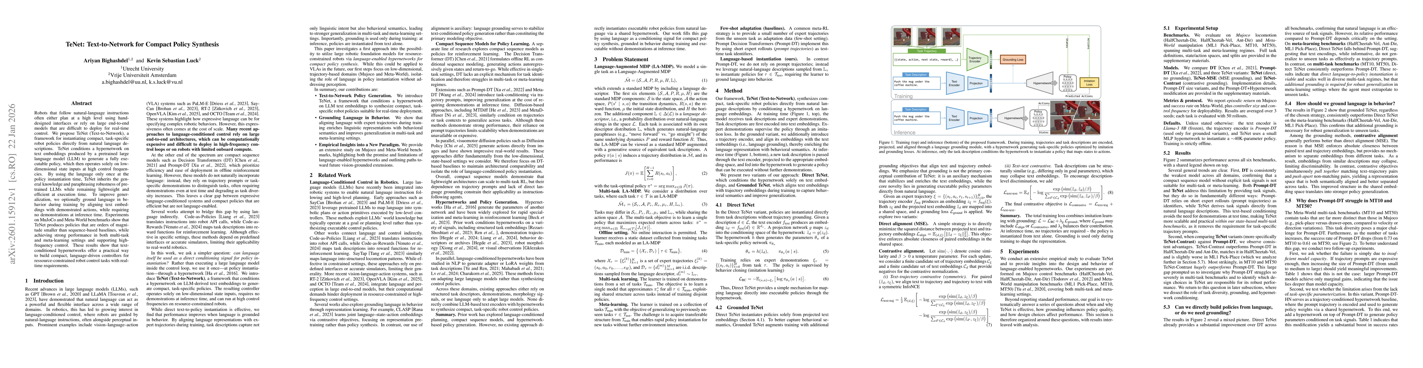 Thumbnail for TeNet: Text-to-Network for Compact Policy Synthesis
