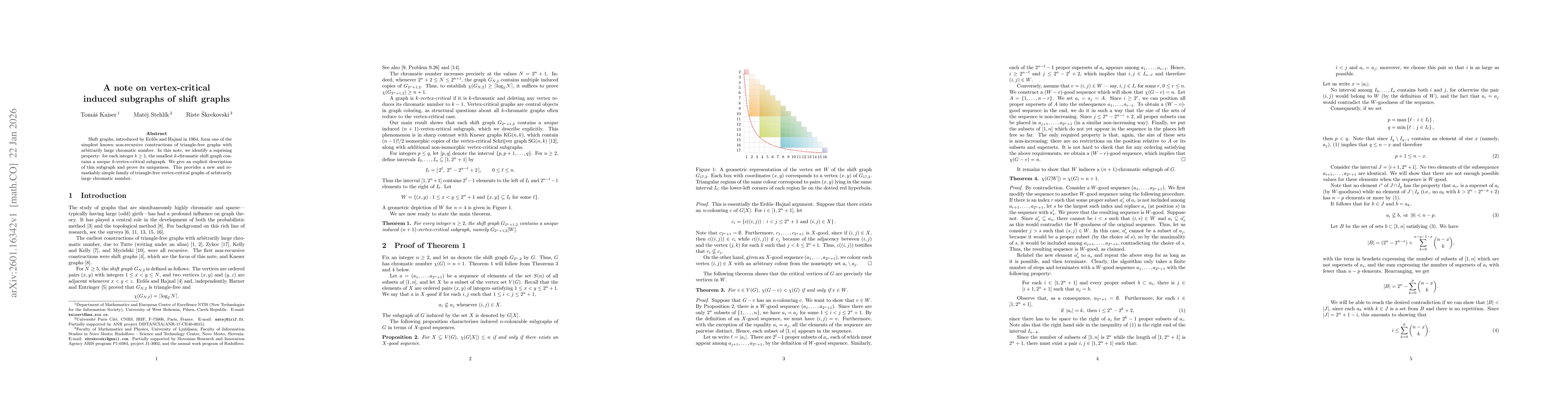 Thumbnail for A note on vertex-critical induced subgraphs of shift graphs