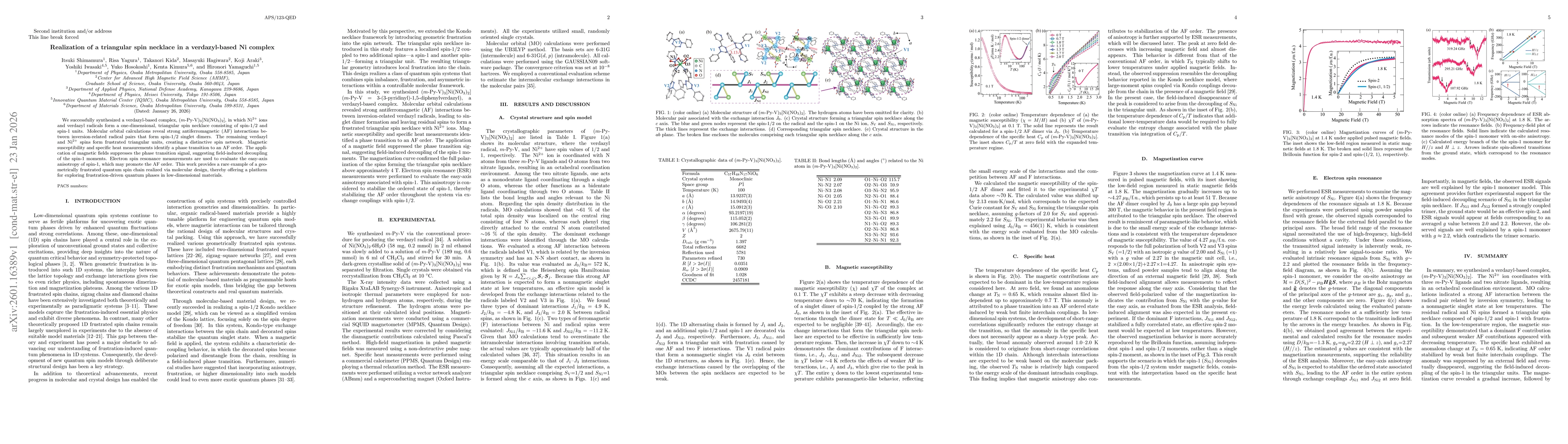 Thumbnail for Realization of a triangular spin necklace in a verdazyl-based Ni complex