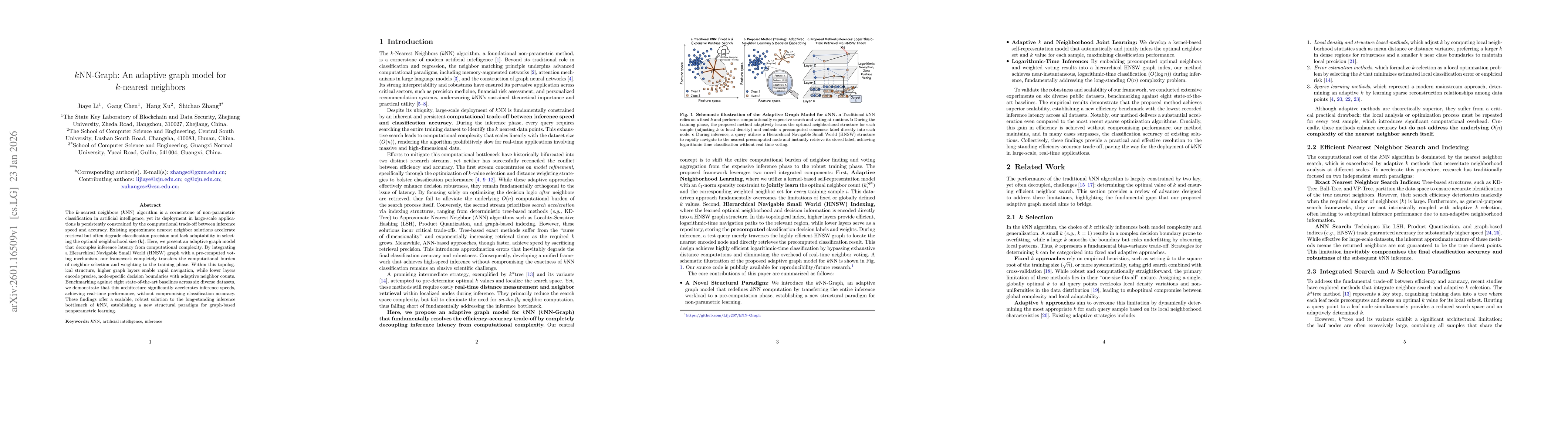 Thumbnail for kNN-Graph: An adaptive graph model for $k$-nearest neighbors