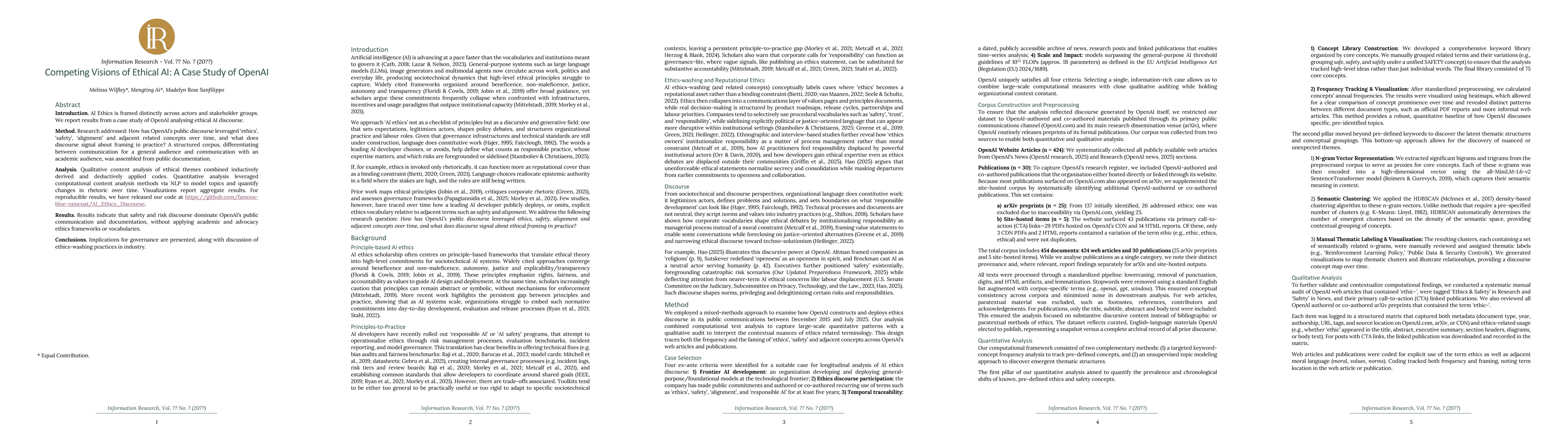 Thumbnail for Competing Visions of Ethical AI: A Case Study of OpenAI
