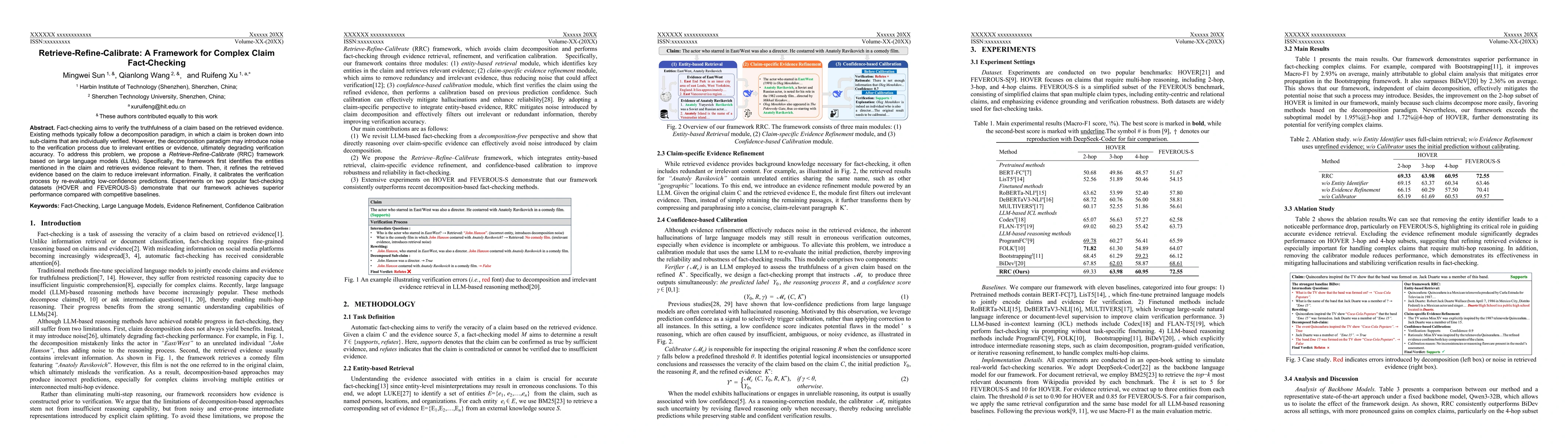 Thumbnail for Retrieve-Refine-Calibrate: A Framework for Complex Claim Fact-Checking