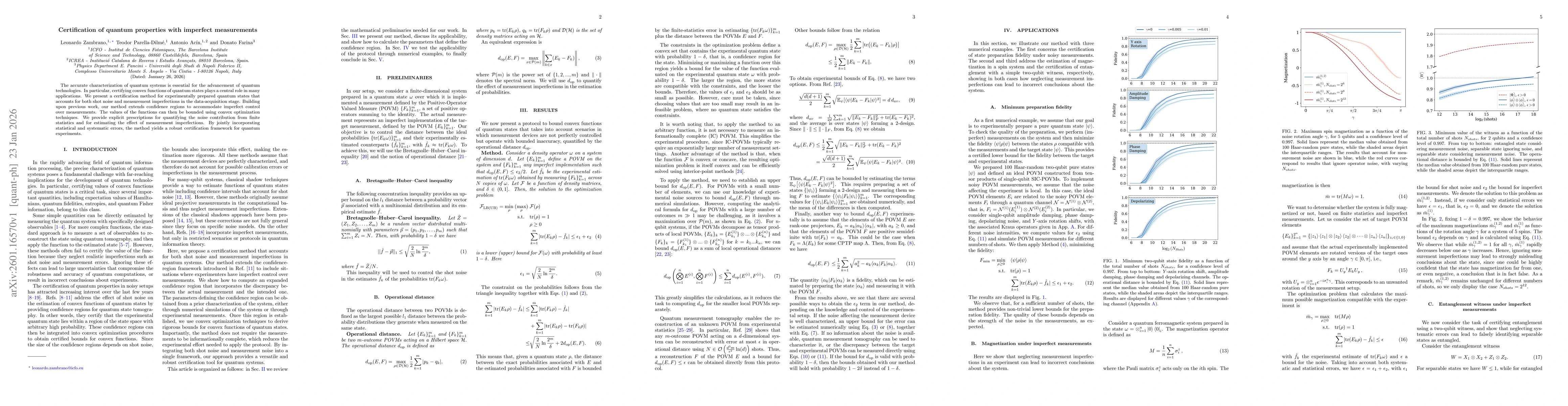 Thumbnail for Certification of quantum properties with imperfect measurements