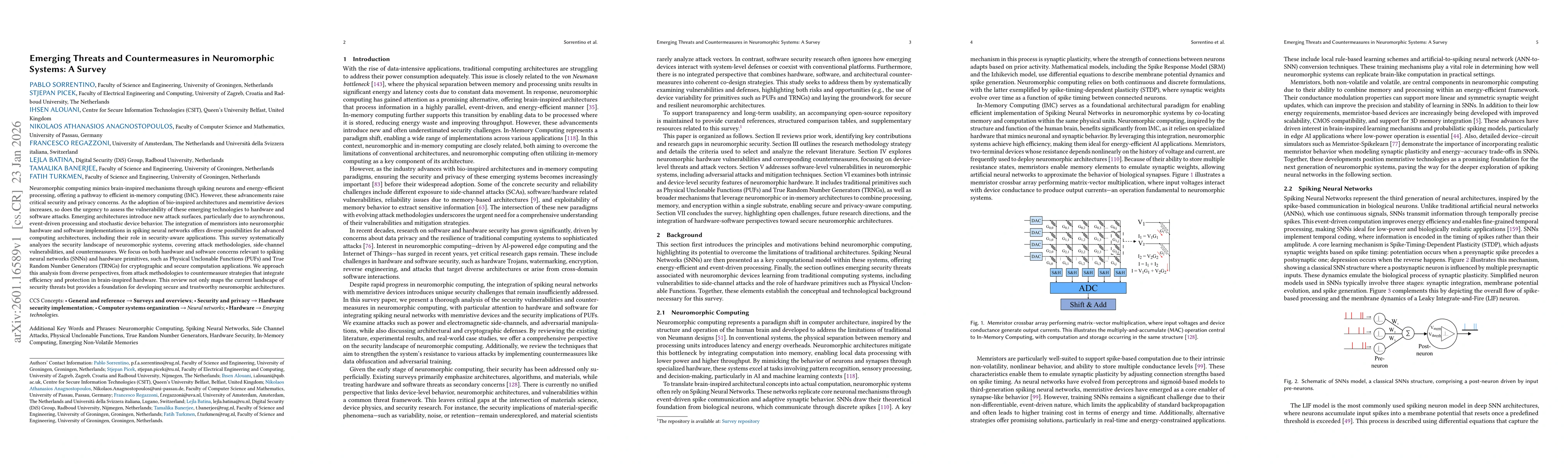 Thumbnail for Emerging Threats and Countermeasures in Neuromorphic Systems: A Survey