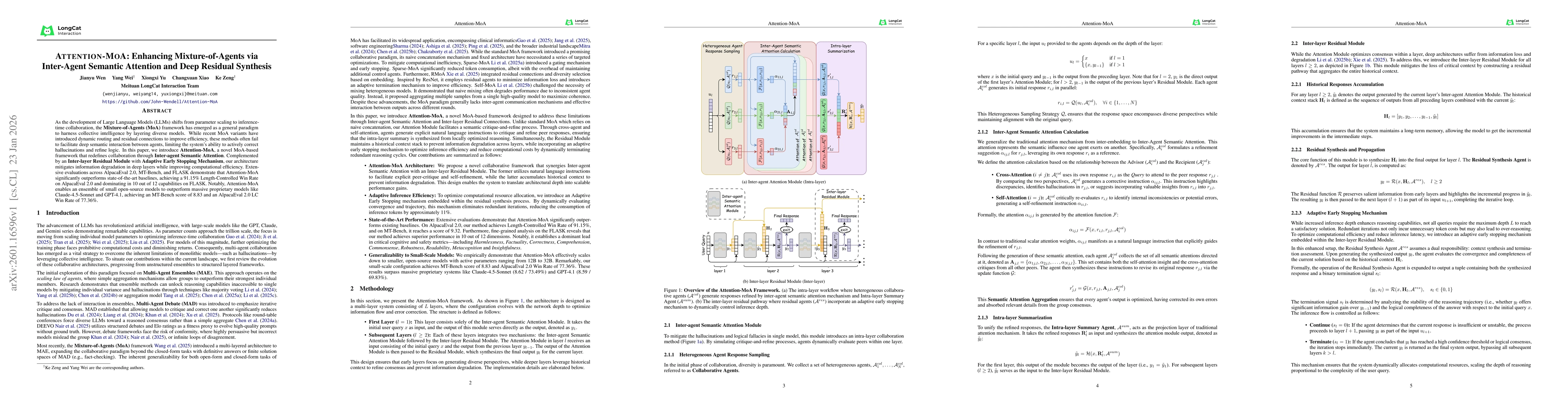 Thumbnail for Attention-MoA: Enhancing Mixture-of-Agents via Inter-Agent Semantic Attention and Deep Residual Synthesis
