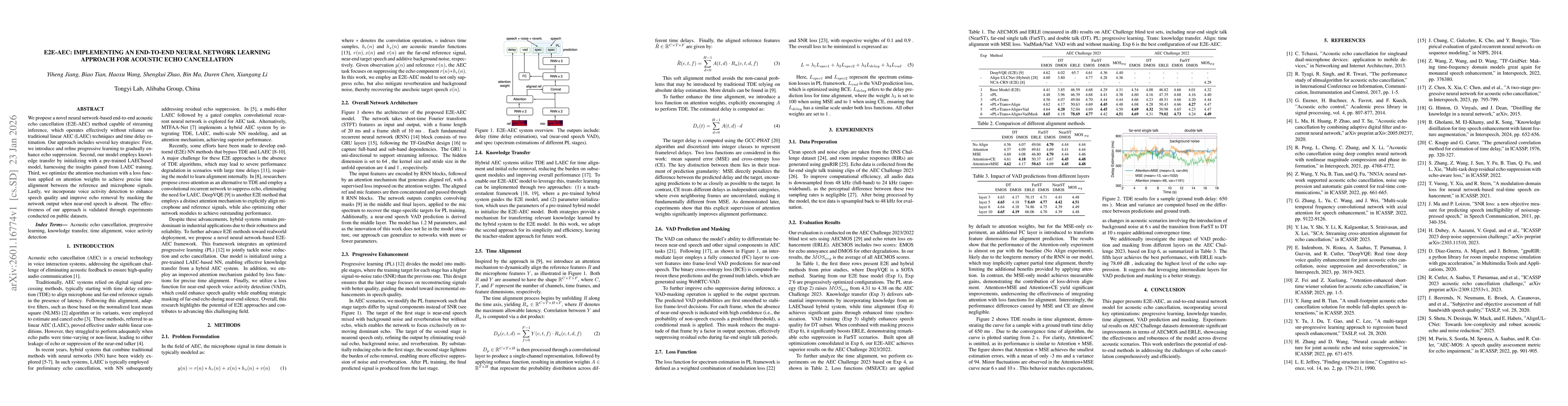 Thumbnail for E2E-AEC: Implementing an end-to-end neural network learning approach for acoustic echo cancellation
