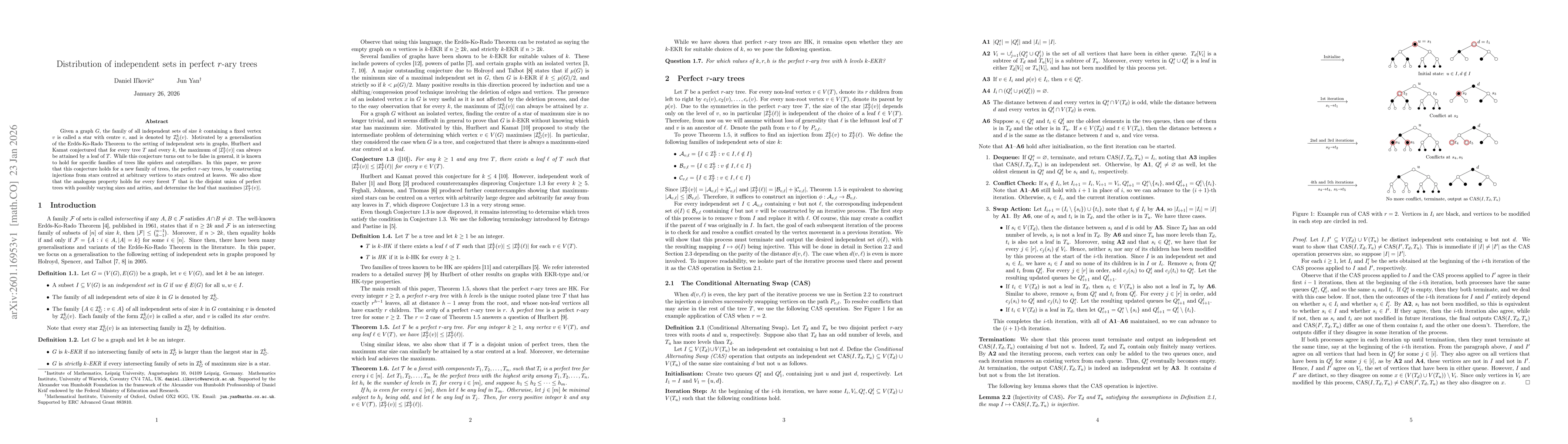 Thumbnail for Distribution of independent sets in perfect $r$-ary trees