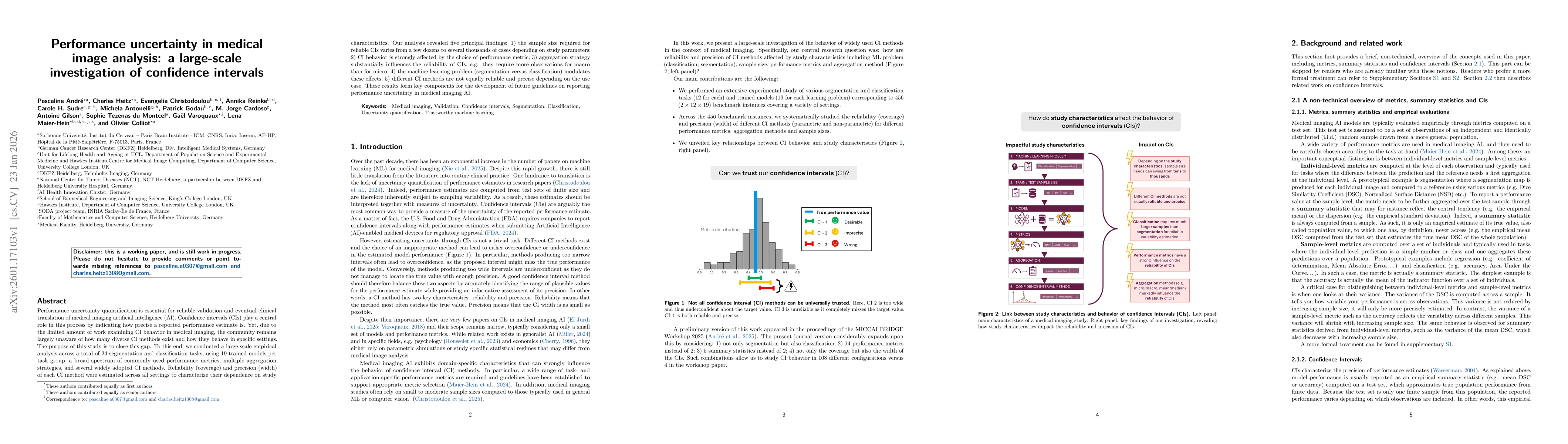 Thumbnail for Performance uncertainty in medical image analysis: a large-scale investigation of confidence intervals